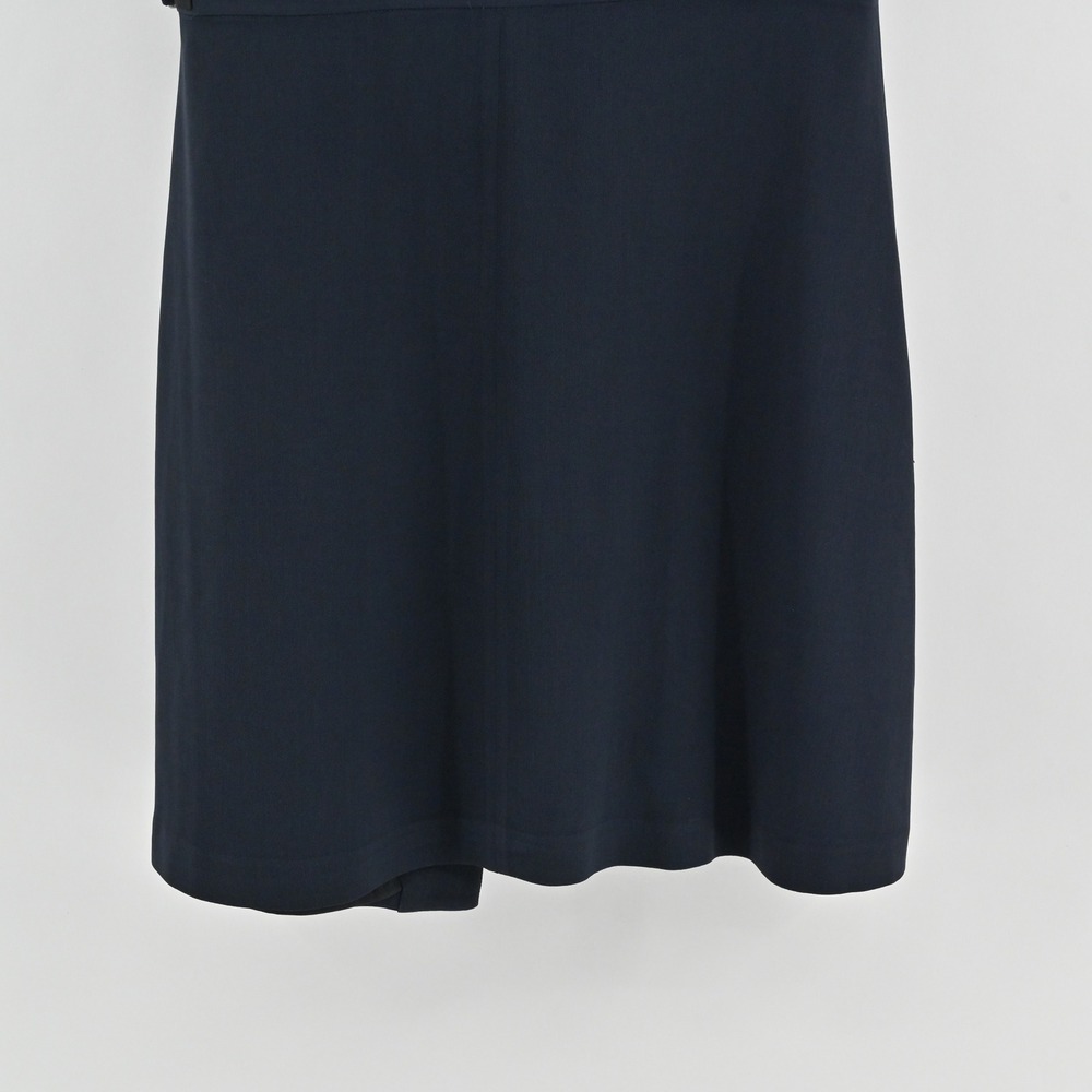 Theory Navy Sleeveless Wrap Dress - Picture 13 of 14